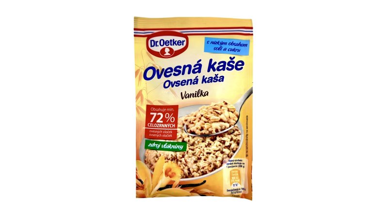 Kaša Ovsená Vanilka 58g Dr.Oetker