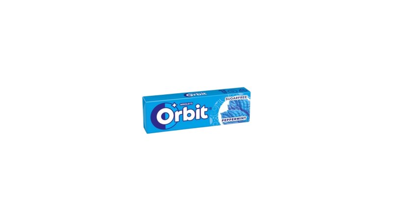 Žuvačky Orbit Peppermint dražé 14g