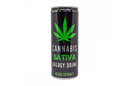 Nápoj energetický Cannabis 250ml Plech