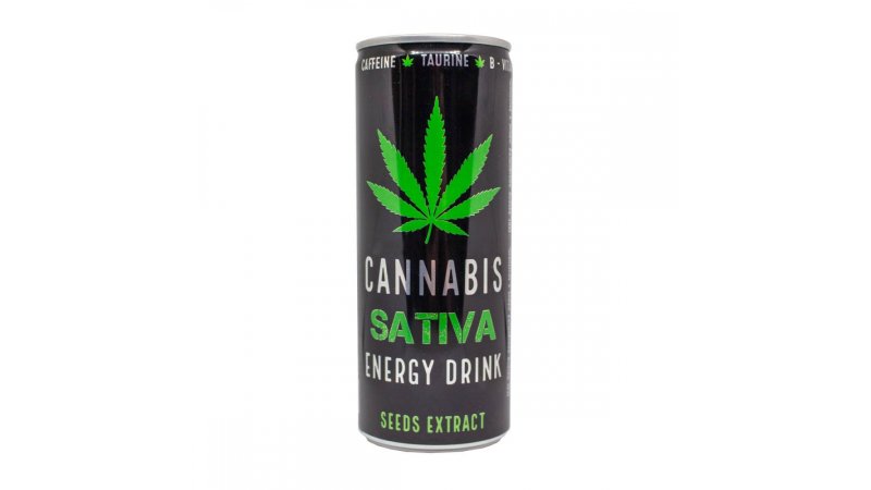Nápoj energetický Cannabis 250ml Plech