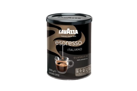 Káva Lavazza Espresso Classico mletá káva 100 % Arabica 250g