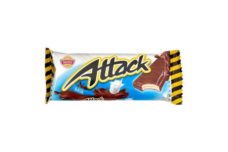 Oblátka Attack Mliečne 30g clm.Sedita