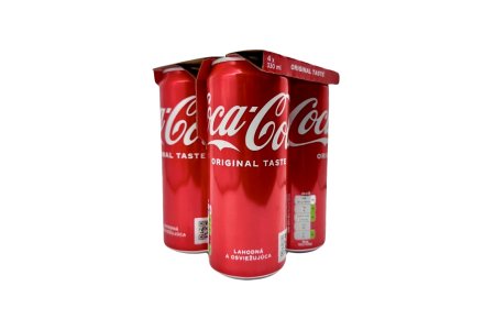 Coca Cola 4x0,33l plech