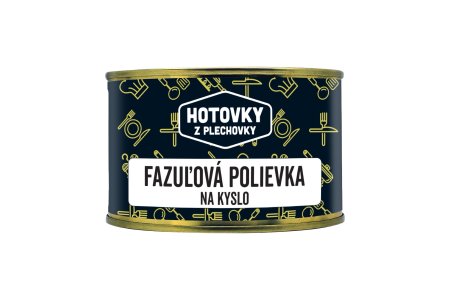 Polievka Fazuľová na kyslo 400ml