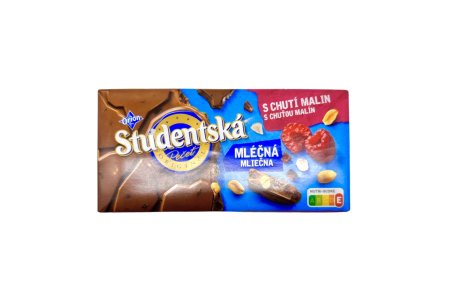 Čokoláda Študentská Pečať Mliečna Malina 170g