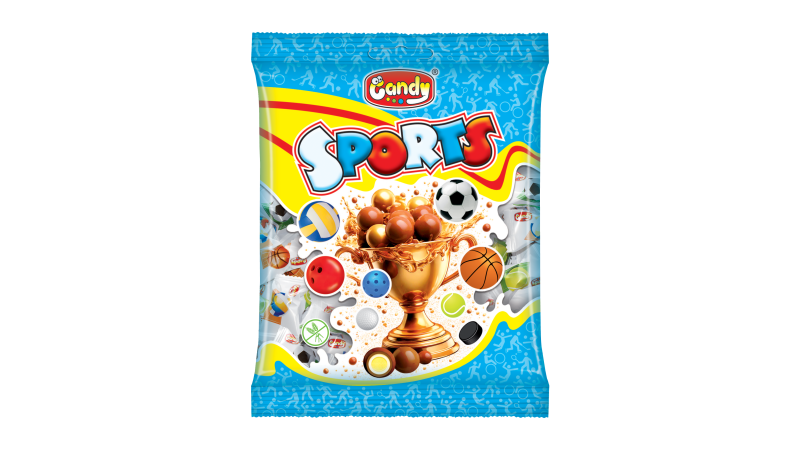 Cukríky SPORTS ovocné furé v čokoláde 200g