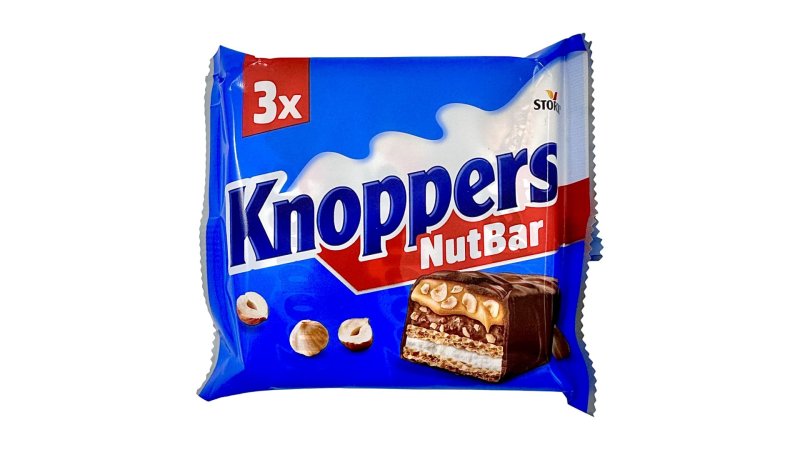 Oblátky Knoppers Nutbar 3-pack 120g