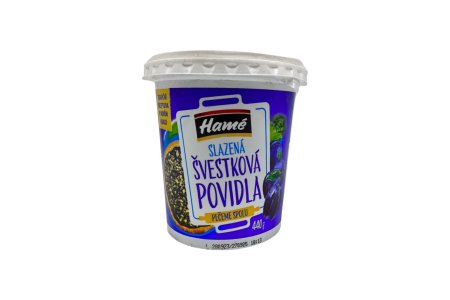 Lekvár slivkový sladený 440g Hamé