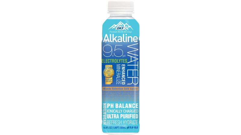 Voda alkalicka 9,5ph 500ml PET