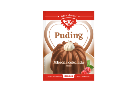 Puding mliečna čokoláda 45g Liana