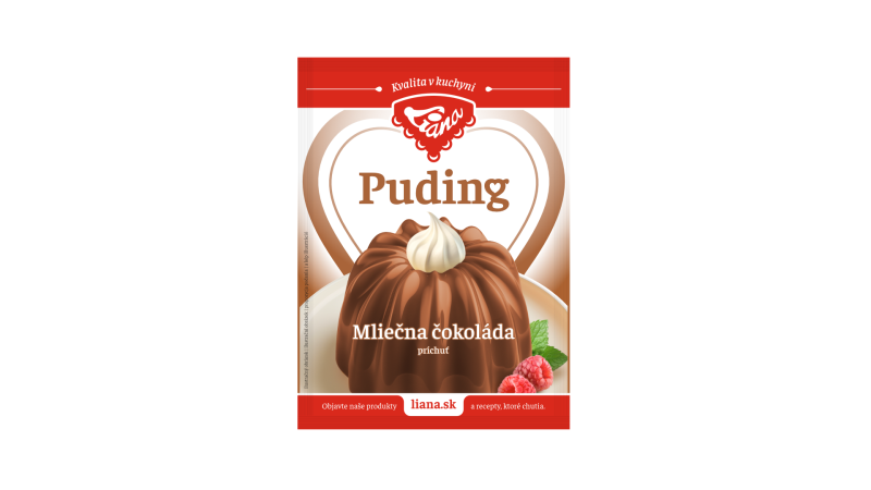 Puding mliečna čokoláda 45g Liana