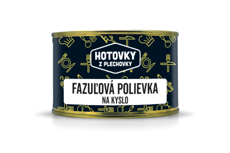 Polievka Fazuľová na kyslo 400ml