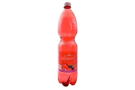 Voda ORAVSKA červená edícia  lesné plody 1,5l PET
