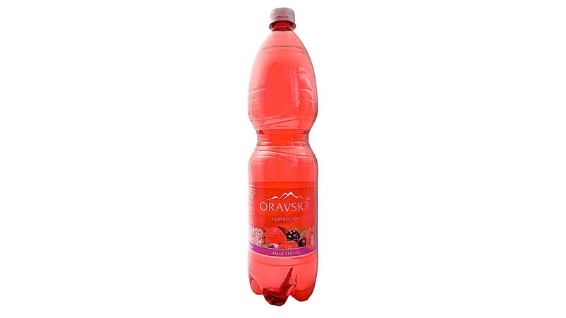Voda ORAVSKA červená edícia  lesné plody 1,5l PET